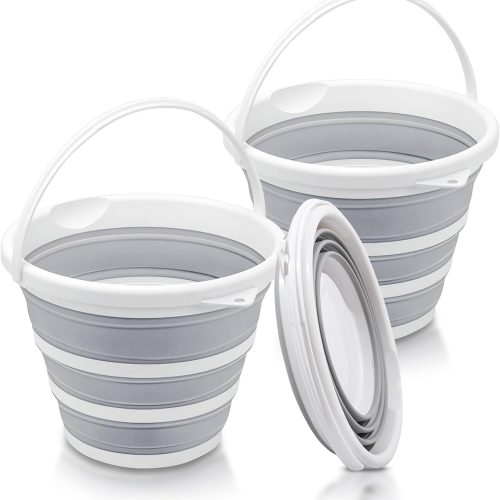 2-Pack Collapsible Buckets - 2.6 Gal (10L)